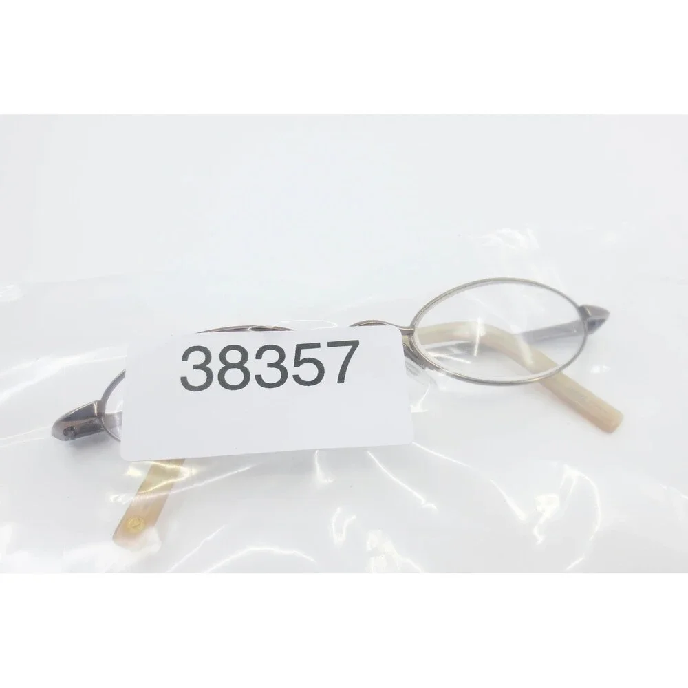 Covergirl G293 916 Eyeglasses Oval Brown Metal Frames 45-19-130 Demo Lenses